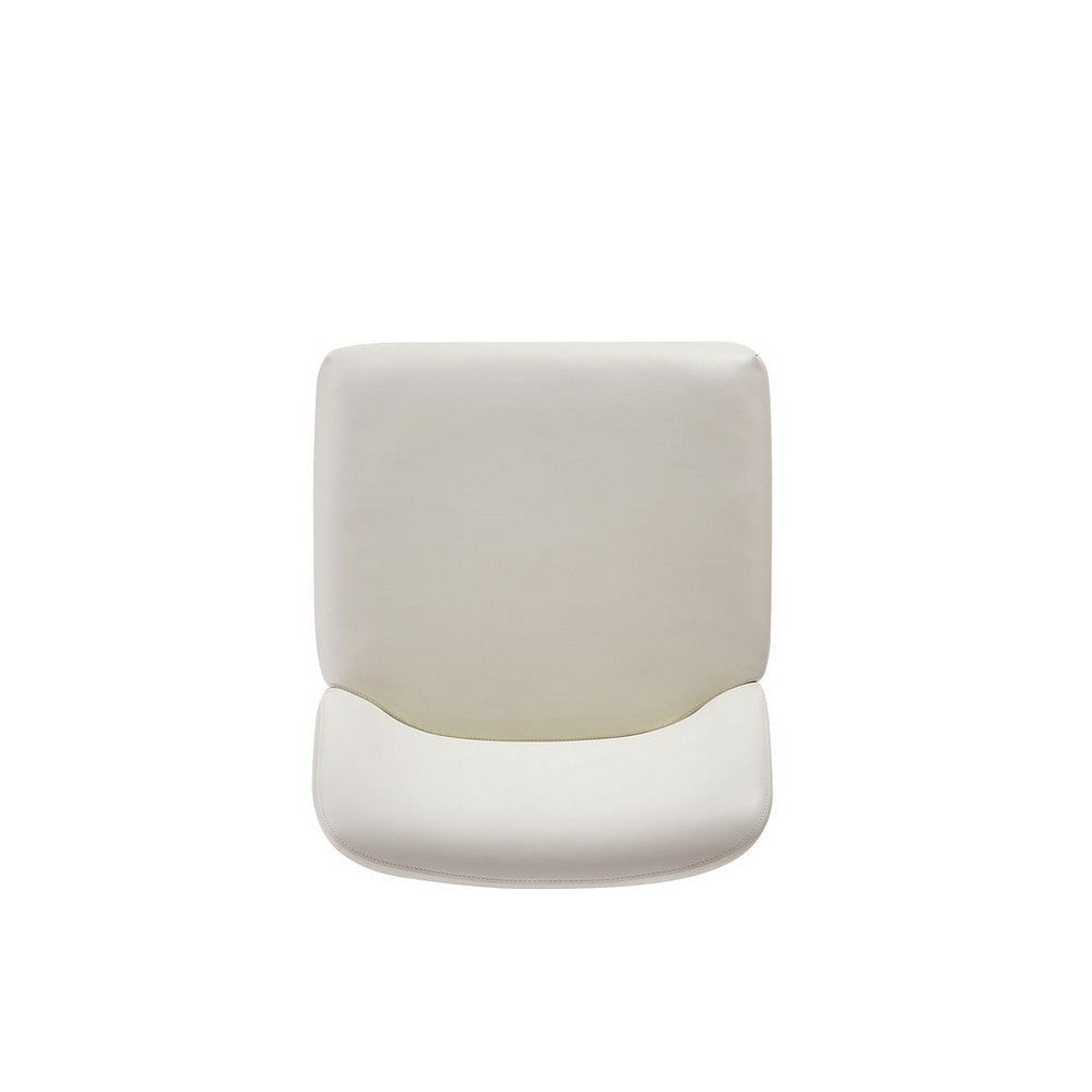 Serena Faux Leather Dining Chair in Cream (Set of 2) MHC-2-DC056-CR