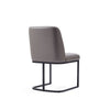 Serena Faux Leather Dining Chair in Grey (Set of 2) MHC-2-DC056-GY