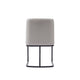 Serena Faux Leather Dining Chair in Light Grey (Set of 2) MHC-2-DC056-LG