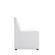 Anna Modern Square Faux Leather Dining Chair in Cream (Set of 2) MHC-2-DC058-CR