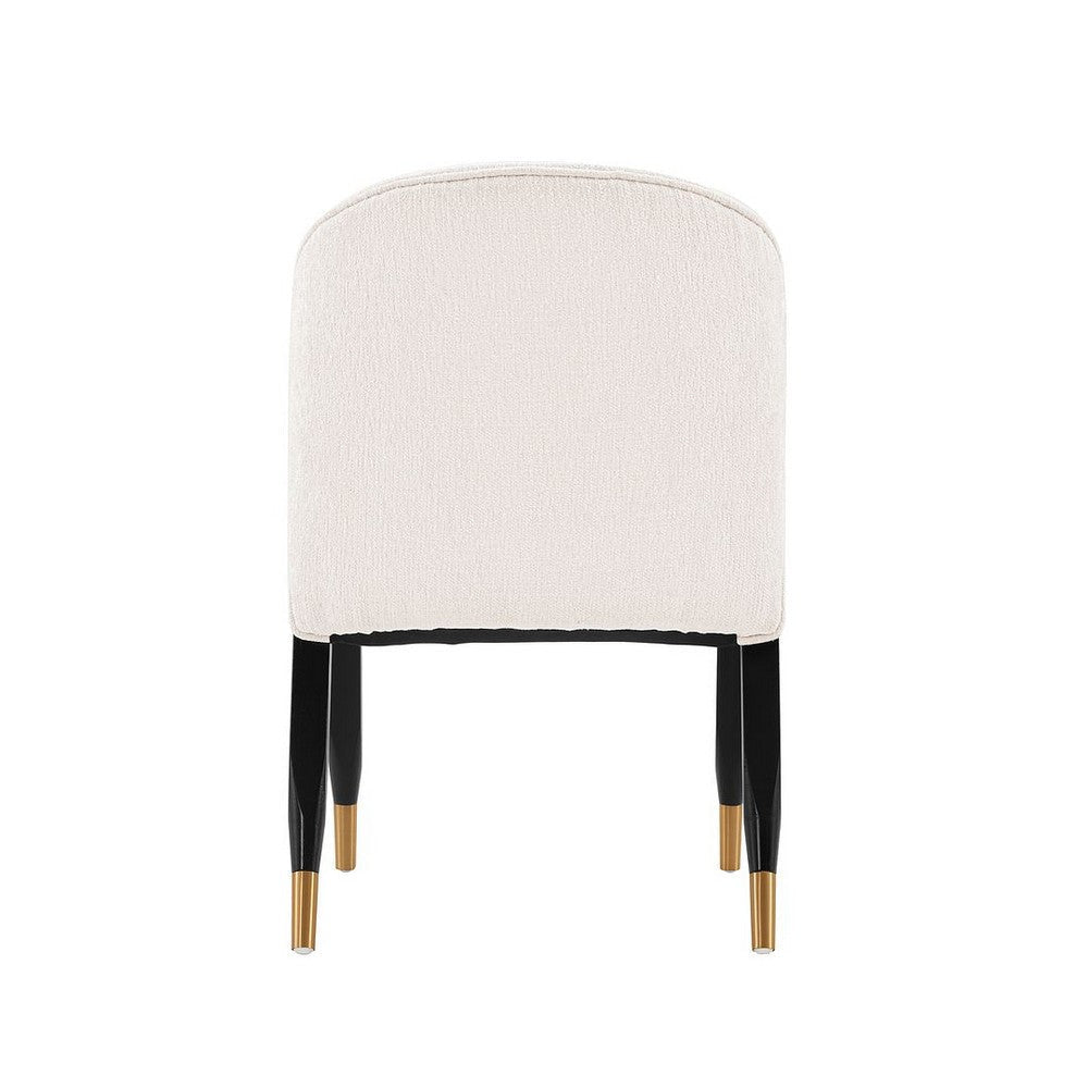 Modern Ola Boucle Dining Chair in Cream- Set of 2 MHC-2-DC075-CR