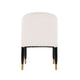 Modern Ola Boucle Dining Chair in Cream- Set of 2 MHC-2-DC075-CR
