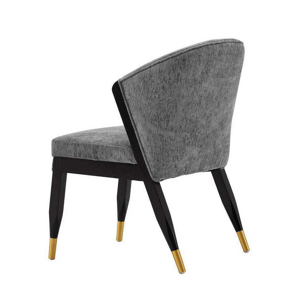 Modern Ola Boucle Dining Chair in Grey- Set of 2 MHC-2-DC075-GY