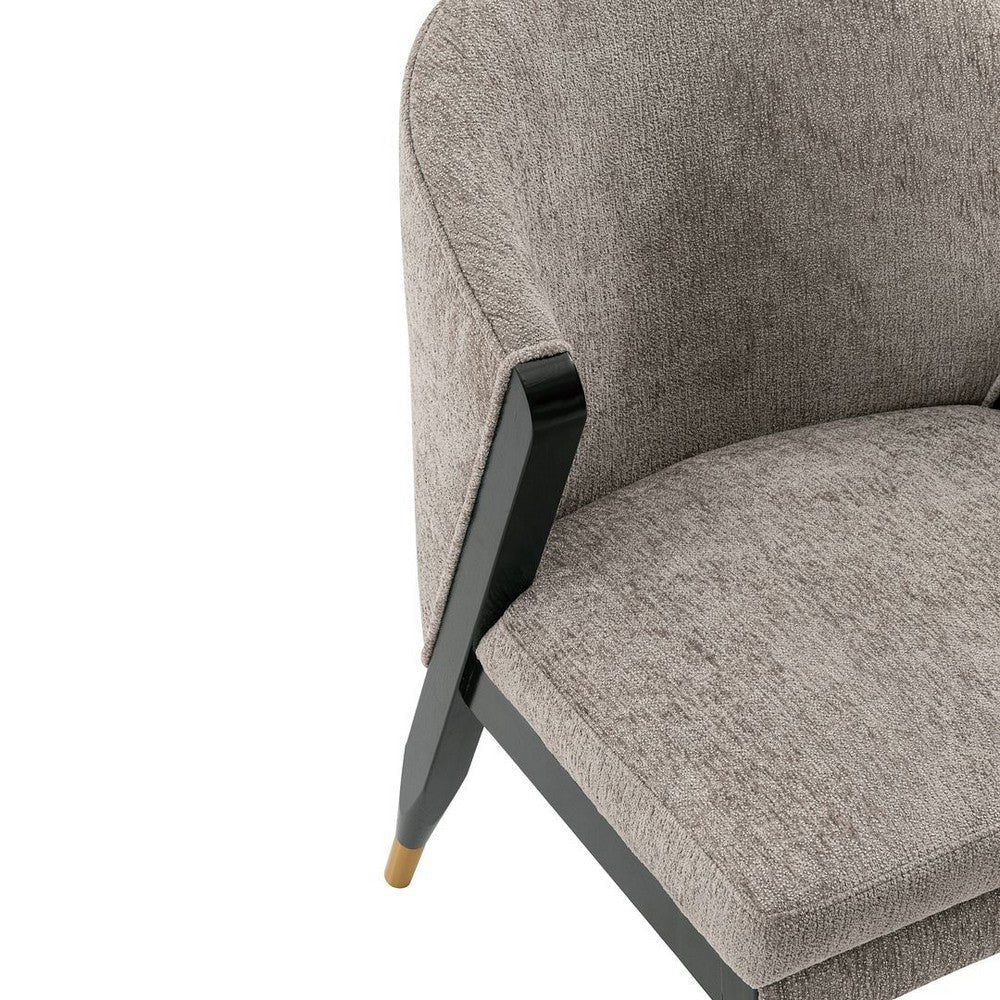 Modern Ola Boucle Dining Chair in Stone- Set of 2 MHC-2-DC075-ST