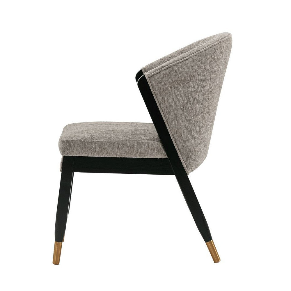 Modern Ola Boucle Dining Chair in Stone- Set of 2 MHC-2-DC075-ST
