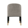 Modern Ola Boucle Dining Chair in Stone- Set of 2 MHC-2-DC075-ST