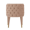 Modern Maya Tufted Velvet Dining Chair in Nude - Set of 2 MHC-2-DC079-ND