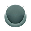 Modern Kaya Pleated Velvet Dining Chair in Mint Green - Set of 2 MHC-2-DC080-MG