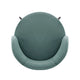 Modern Kaya Pleated Velvet Dining Chair in Mint Green - Set of 2 MHC-2-DC080-MG