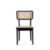 Giverny Dining Chair in Black and Natural Cane - Set of 4 MHC-2-DCCA04-BK