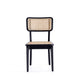Giverny Dining Chair in Black and Natural Cane - Set of 4 MHC-2-DCCA04-BK