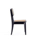 Giverny Dining Chair in Black and Natural Cane - Set of 4 MHC-2-DCCA04-BK