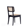 Giverny Dining Chair in Black and Natural Cane - Set of 4 MHC-2-DCCA04-BK