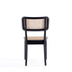 Giverny Dining Chair in Black and Natural Cane - Set of 4 MHC-2-DCCA04-BK