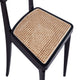Giverny Dining Chair in Black and Natural Cane - Set of 4 MHC-2-DCCA04-BK