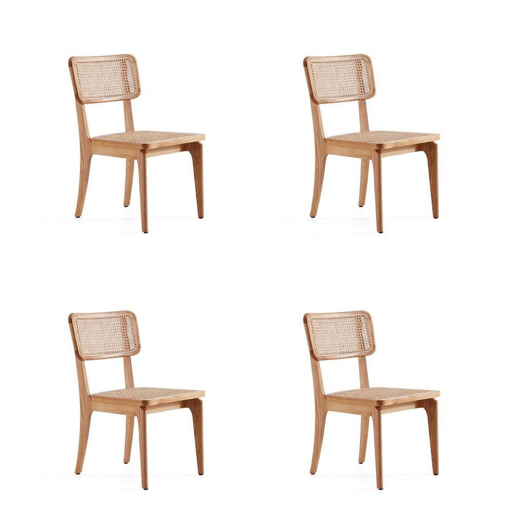 Giverny Dining Chair in Nature Cane - Set of 4