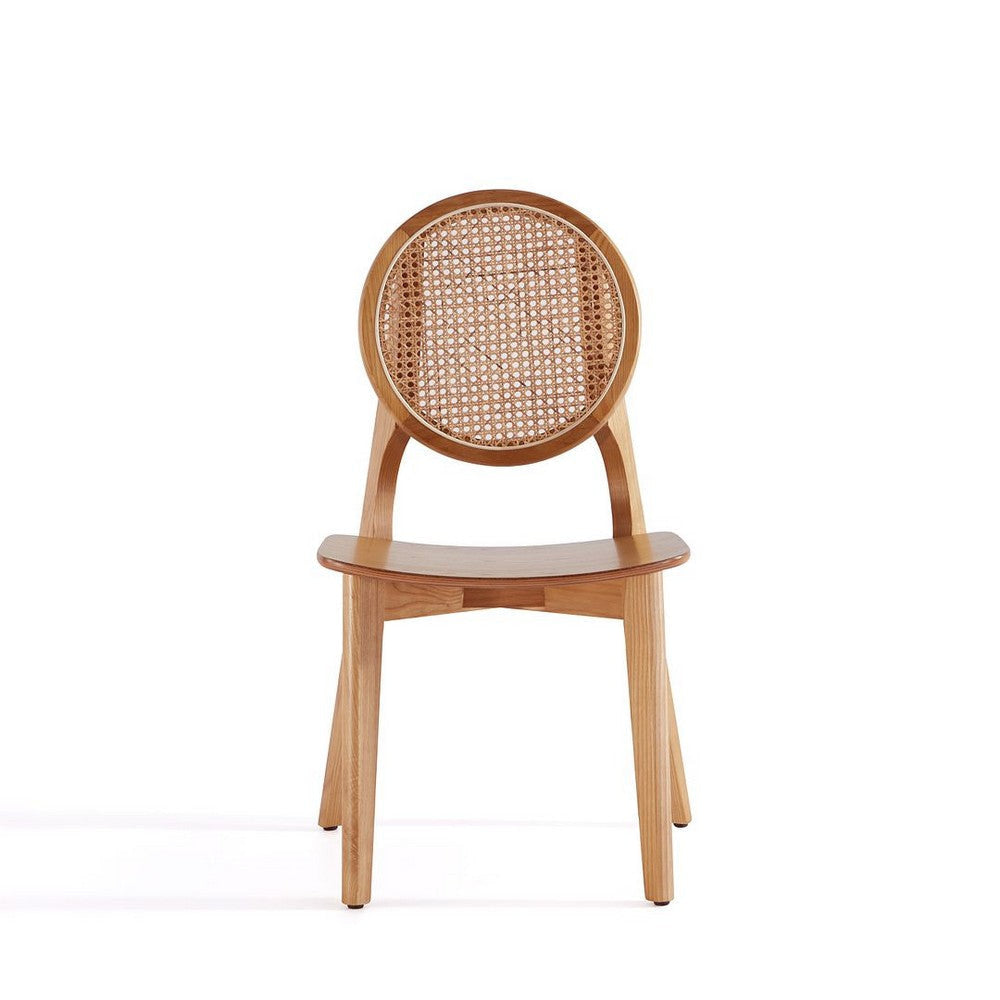 Versailles Round Dining Chair in Nature Cane - Set of 4 MHC-2-DCCA11-NA