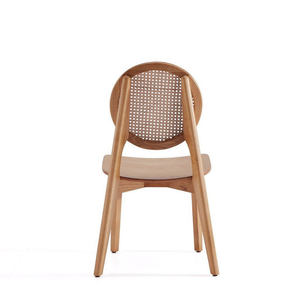 Versailles Round Dining Chair in Nature Cane - Set of 4 MHC-2-DCCA11-NA