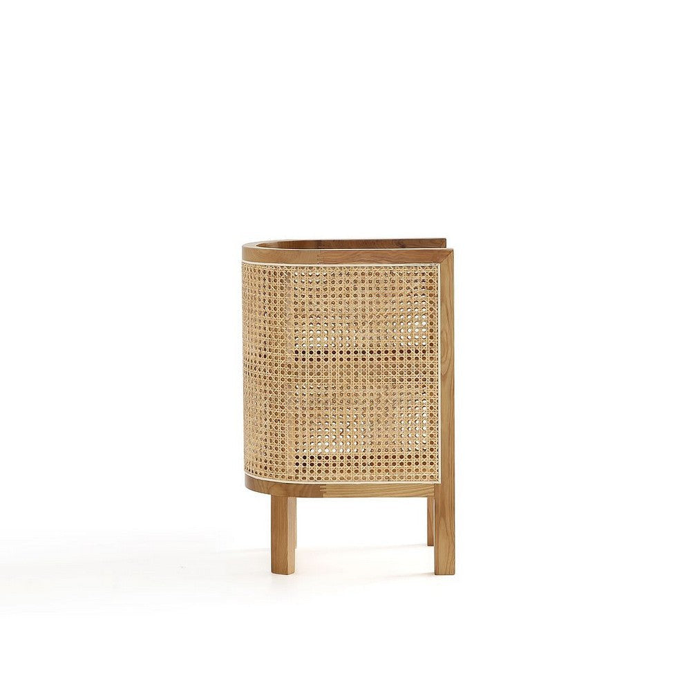 Versailles End Table in Nature Cane - Set of 2 MHC-2-NSCA01-NA