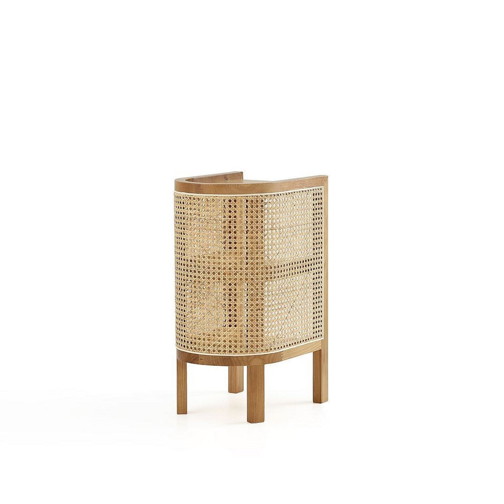 Versailles End Table in Nature Cane - Set of 2 MHC-2-NSCA01-NA