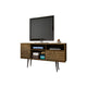70.86" Mid Century - Modern TV Stand w/ 4 Shelving Spaces & 1 Drawer