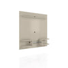 Plaza 64.25 Modern Floating Wall Entertainment Center with Display Shelves in Off White MHC-224BMC1