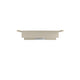 Plaza 64.25 Modern Floating Wall Entertainment Center with Display Shelves in Off White MHC-224BMC1