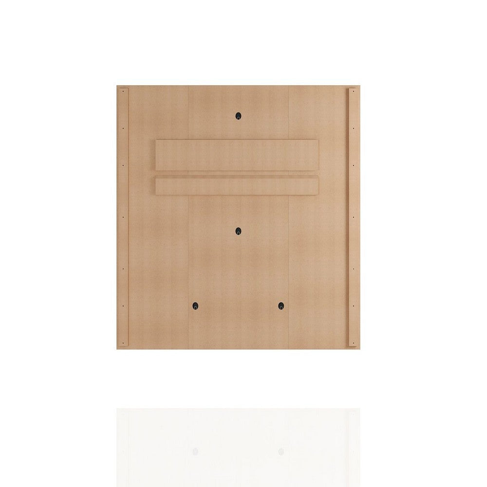 Plaza 64.25 Modern Floating Wall Entertainment Center with Display Shelves in Off White MHC-224BMC1