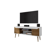 White and Rustic Brown
