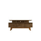 Yonkers 62.99 TV Stand with Solid Wood Legs and 6 Media and Storage Compartments in Rustic Brown MHC-233BMC9