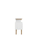 Yonkers 70.86 TV Stand with Solid Wood Legs and 6 Media and Storage Compartments in White MHC-234BMC6