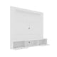 Liberty 70.86 Floating Wall Entertainment Center with Overhead Shelf in White MHC-235BMC6