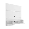 Vernon 62.99 Floating Wall Entertainment Center in White MHC-236BMC6