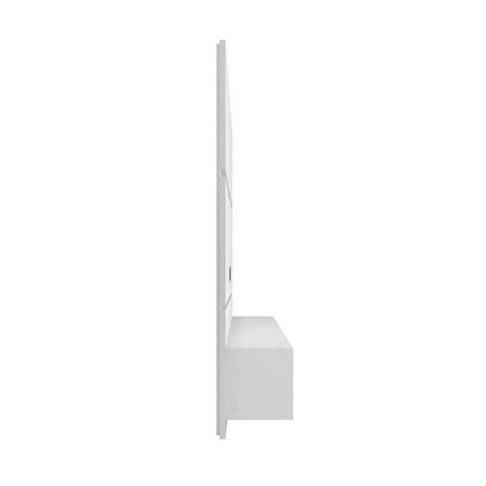Vernon 62.99 Floating Wall Entertainment Center in White MHC-236BMC6