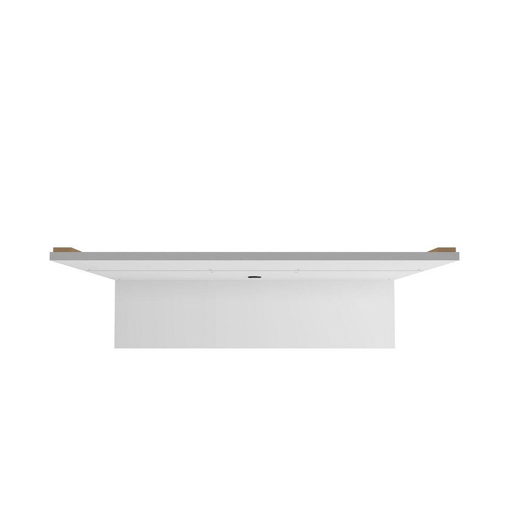 Vernon 62.99 Floating Wall Entertainment Center in White MHC-236BMC6
