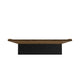 Vernon 62.99 Floating Wall Entertainment Center in Rustic Brown and Black MHC-236BMC98