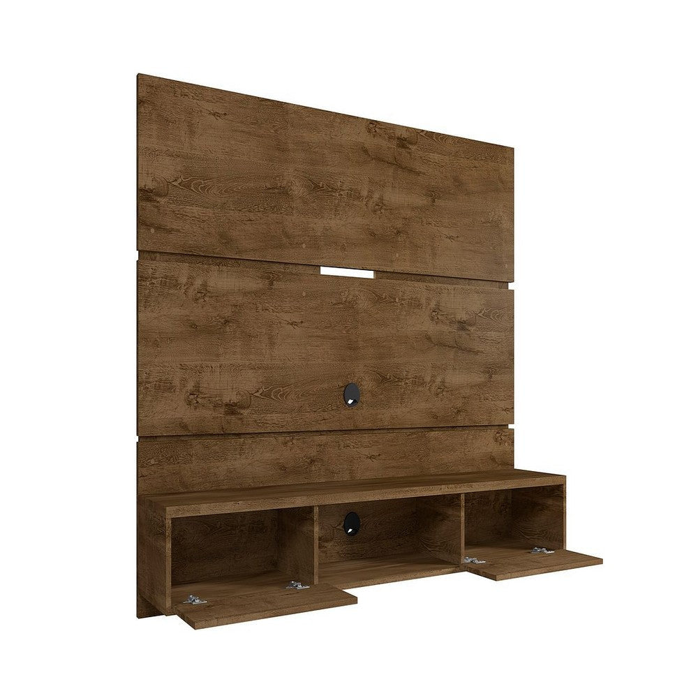 Vernon 62.99 Floating Wall Entertainment Center in Rustic Brown MHC-236BMC9