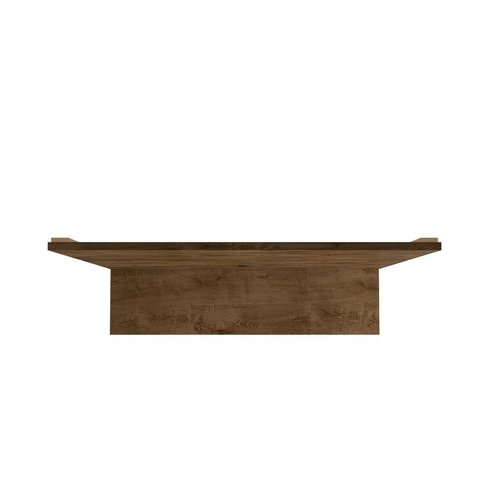 Vernon 62.99 Floating Wall Entertainment Center in Rustic Brown MHC-236BMC9