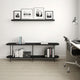 Celine 70.86 Side Table Console with Steel Legs in Black MHC-255551