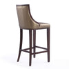 Fifth Avenue 45 in. Bronze and Walnut Beech Wood Bar Stool (Set of 3) MHC-3-BS007-BZ