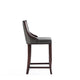 Emperor Faux Leather Barstool in Pebble Grey (Set of 3) MHC-3-BS008-PE