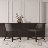Fifth Avenue Faux Leather Counter Stool in Pebble Grey (Set of 3)