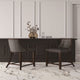 Fifth Avenue Faux Leather Counter Stool in Pebble Grey (Set of 3)