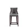 Fifth Avenue Faux Leather Counter Stool in Pebble Grey (Set of 3) MHC-3-CS012-PE