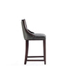 Fifth Avenue Faux Leather Counter Stool in Pebble Grey (Set of 3) MHC-3-CS012-PE