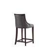 Fifth Avenue Faux Leather Counter Stool in Pebble Grey (Set of 3) MHC-3-CS012-PE
