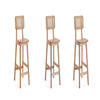 Versailles Counter Stool in Nature Cane - Set of 3