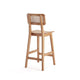 Versailles Counter Stool in Nature Cane - Set of 3 MHC-3-CSCA01-NA