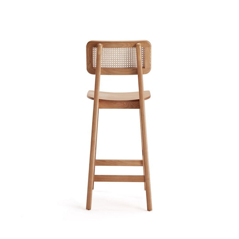 Versailles Counter Stool in Nature Cane - Set of 3 MHC-3-CSCA01-NA