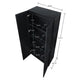 Hopkins Modern Storage Closet 3.0 in Black MHC-3GLF-BK